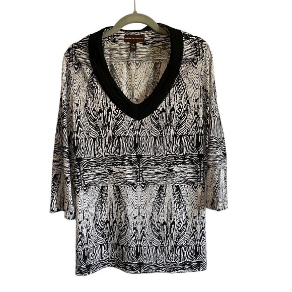 Dana Buchman Tops - Dana Buchman Top Women's Size Medium Tunic 3/4 Sleeve Blouse
